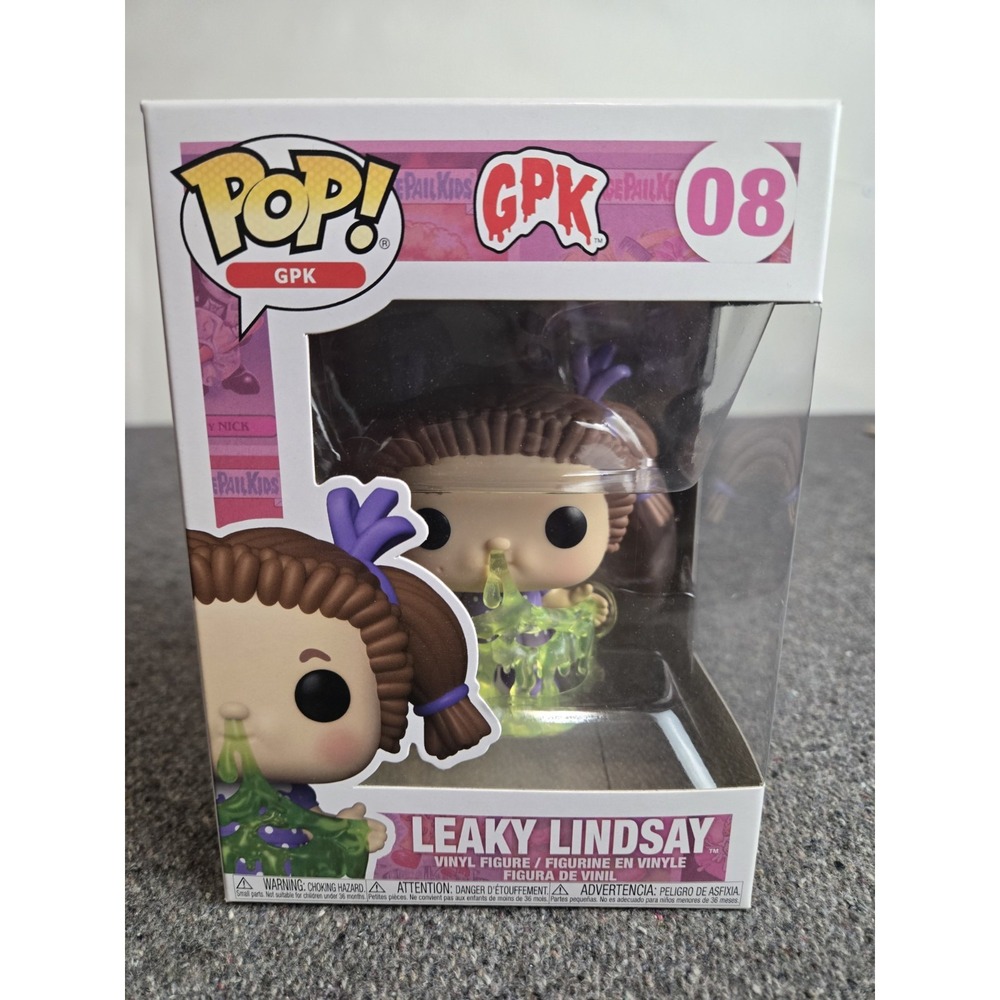 Leaky Lindsay Funko Pop  Garbage Pail Kids 08 Gpk 80s Gross Out Trading‎ Cards